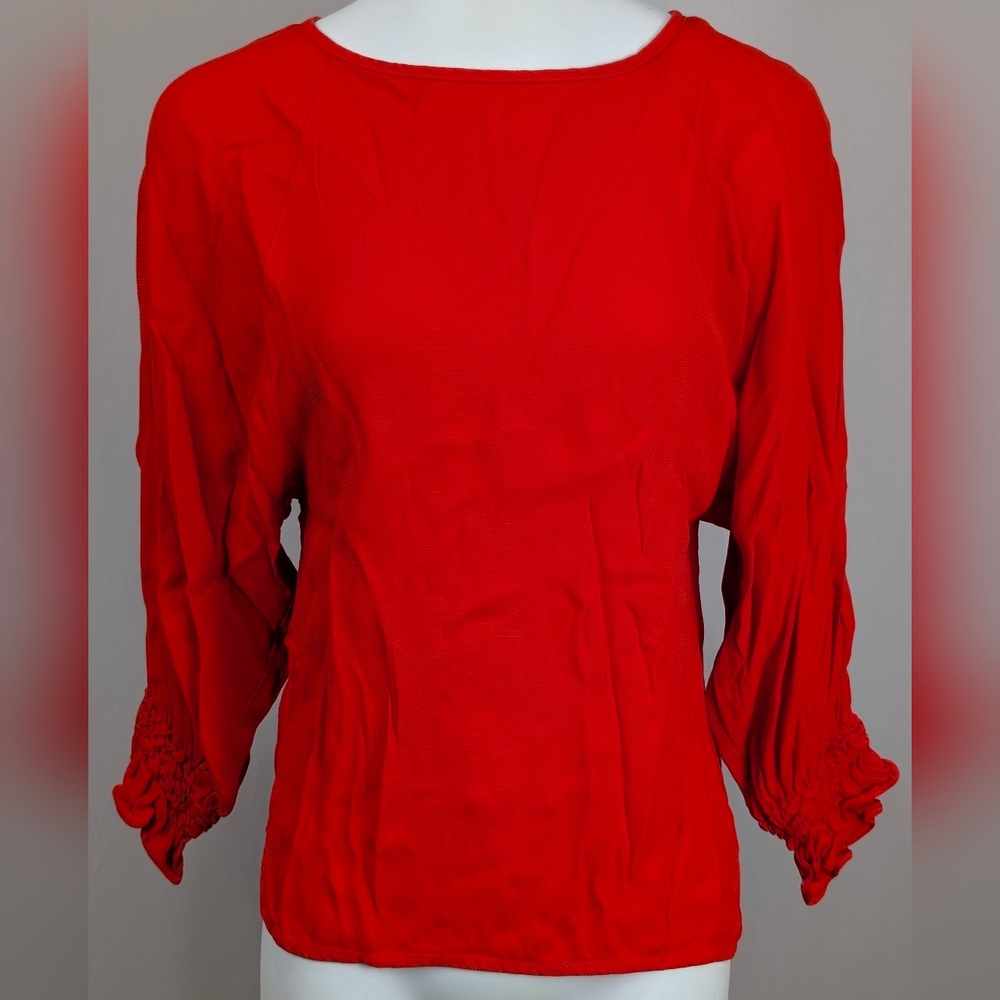 Saje Vibrant Red Blouse